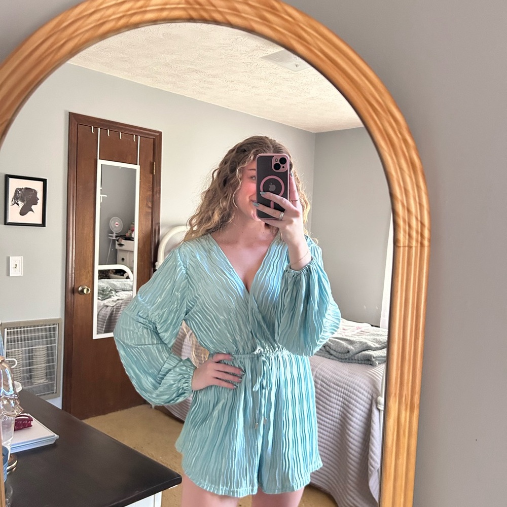 Summer/Spring Blue Romper